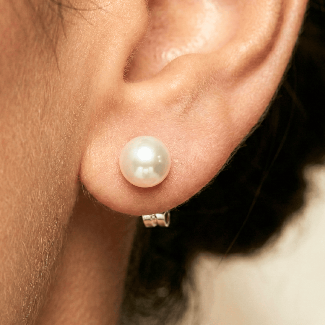 Étoile Pearl Silver Earrings