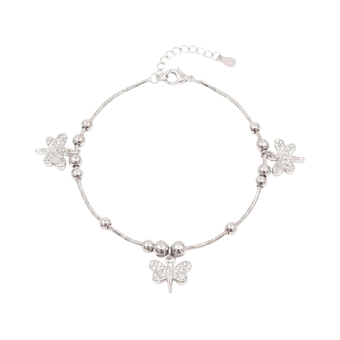 Papillon Silver Bracelet