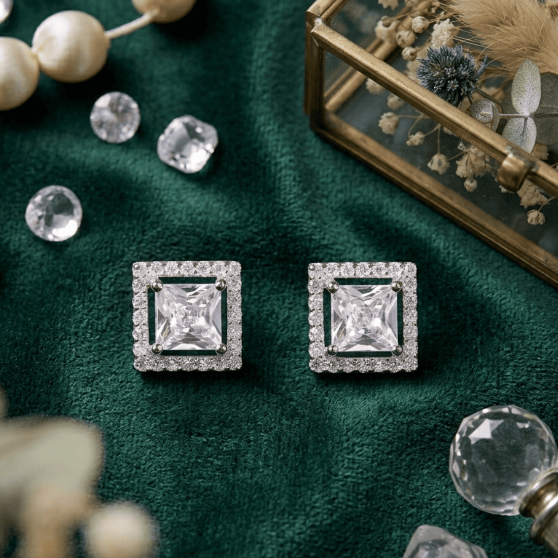 Virelle Radiance Silver Earrings
