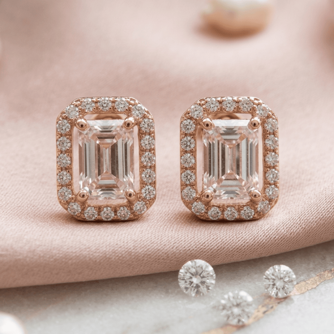 Esmé Radiance Silver Earrings