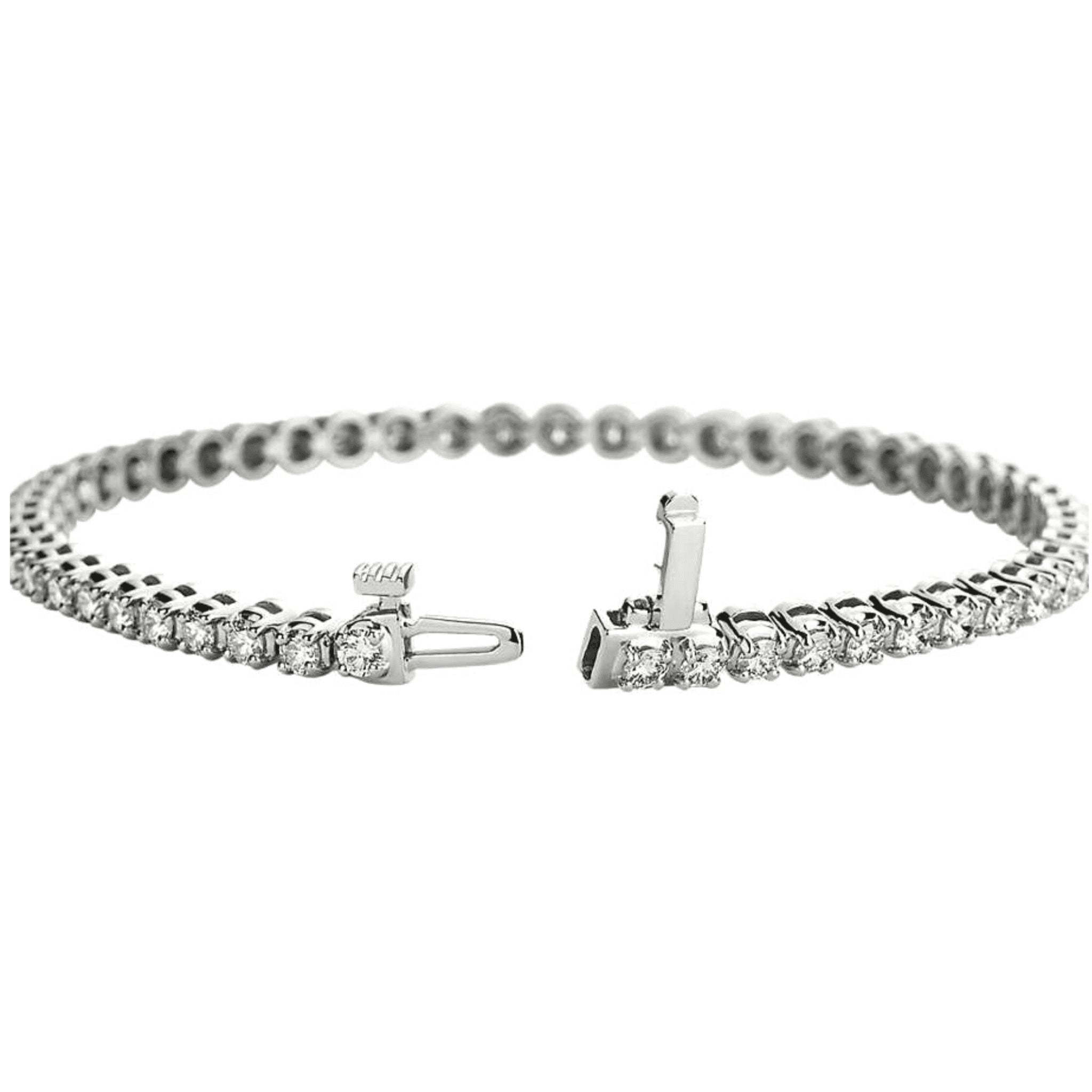 Luna Single Diamond Bracelet - Sterling Silver - Oak & Luna