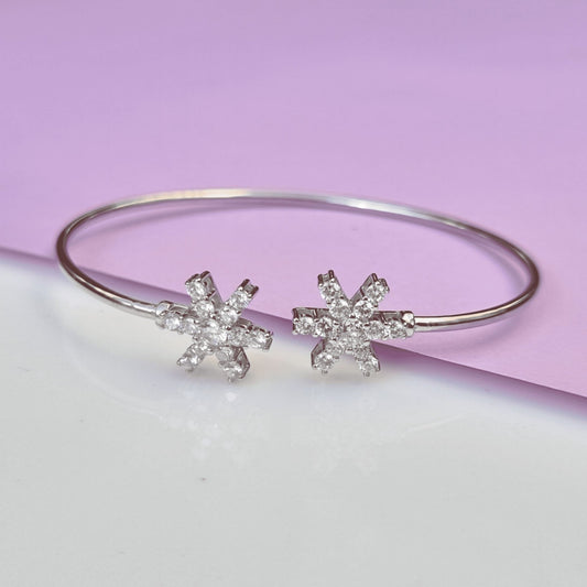 Silver Dual Star Bracelet