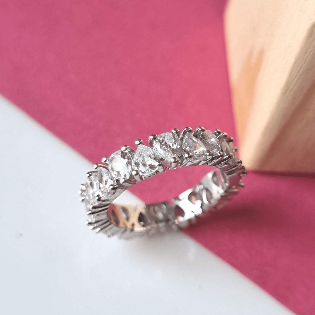 Silver Eternity Ring